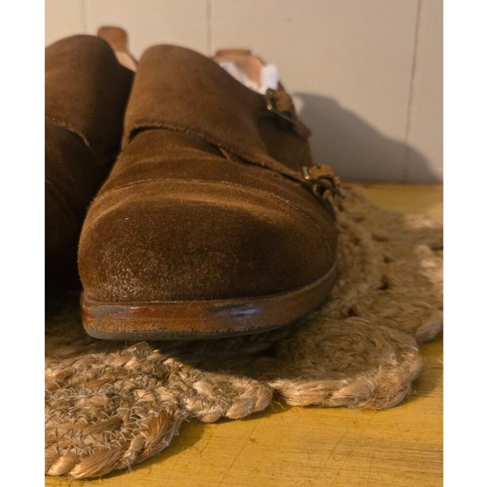Steve Madden Tan Suede Pre-Loved Monk Strap Men's Shoes US 12 - Picture 9 of 12